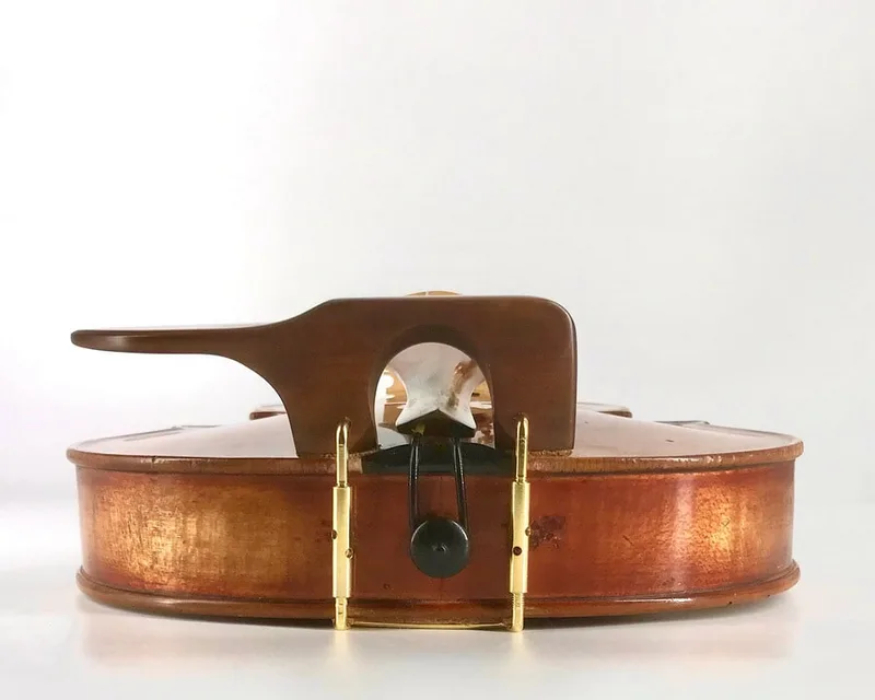 Boxwood Tall WAVE II violin chinrest