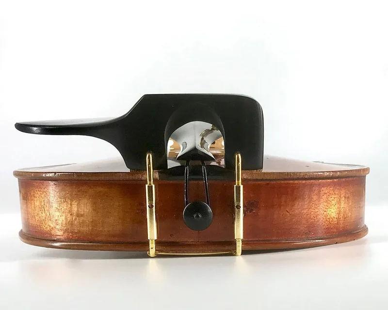 Ebony Tall WAVE I violin chinrest