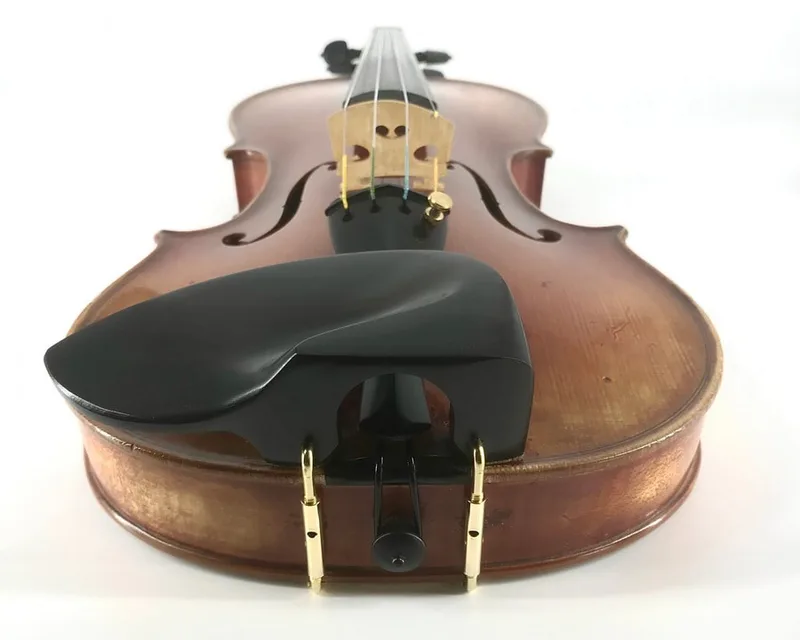 Ebony Tall WAVE I violin chinrest
