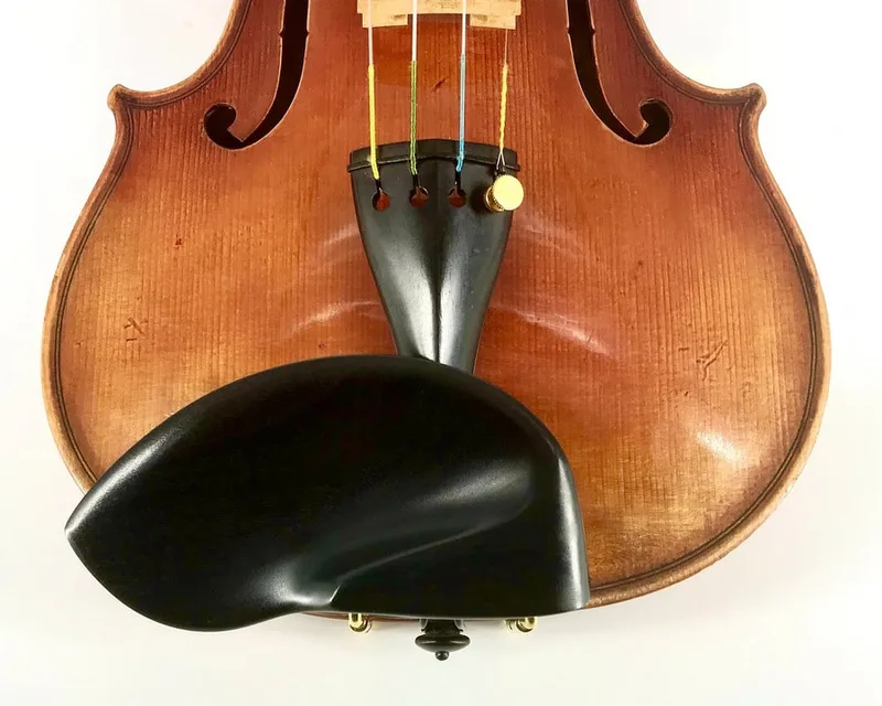 Ebony Low WAVE I violin chinrest