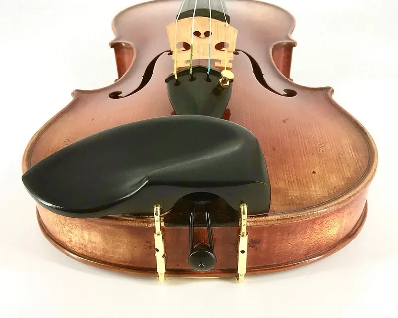 Ebony Low WAVE I violin chinrest