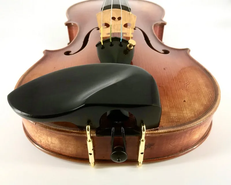 Ebony Medium WAVE II violin chinrest