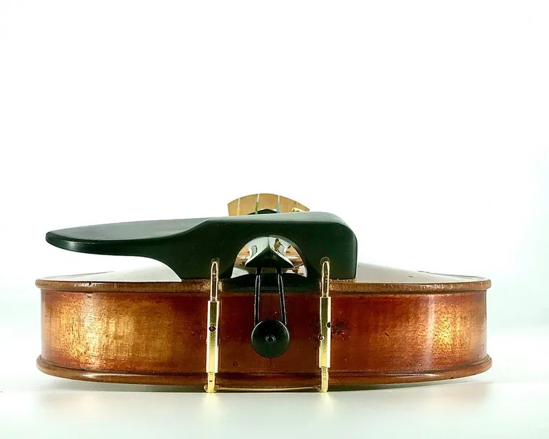 Ebony Low WAVE II violin chinrest