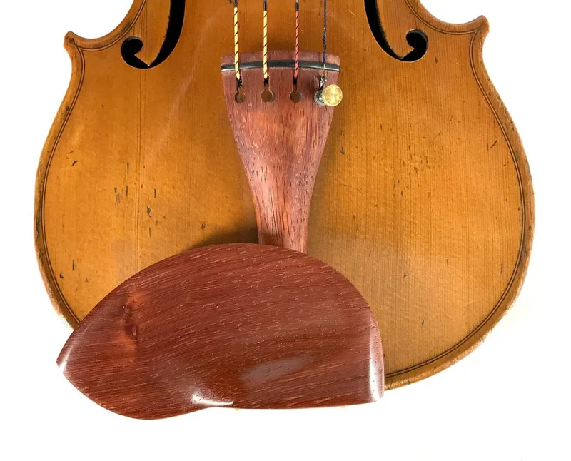 Padauk Medium WAVE I violin chinrest