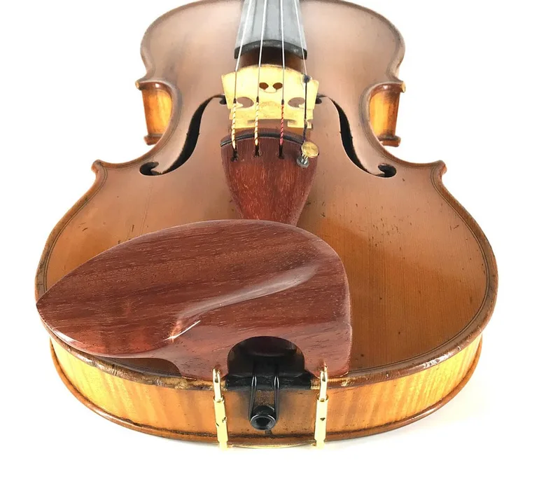 Padauk Tall WAVE I violin chinrest