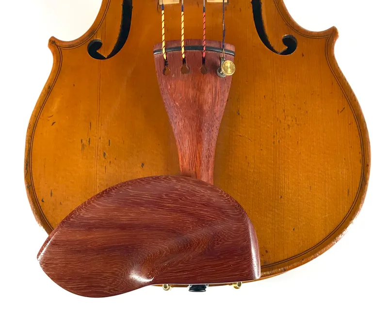Padauk Low WAVE I violin chinrest