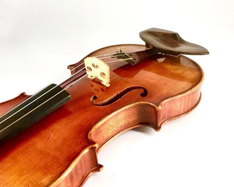 Rosewood Tall WAVE I violin chinrest