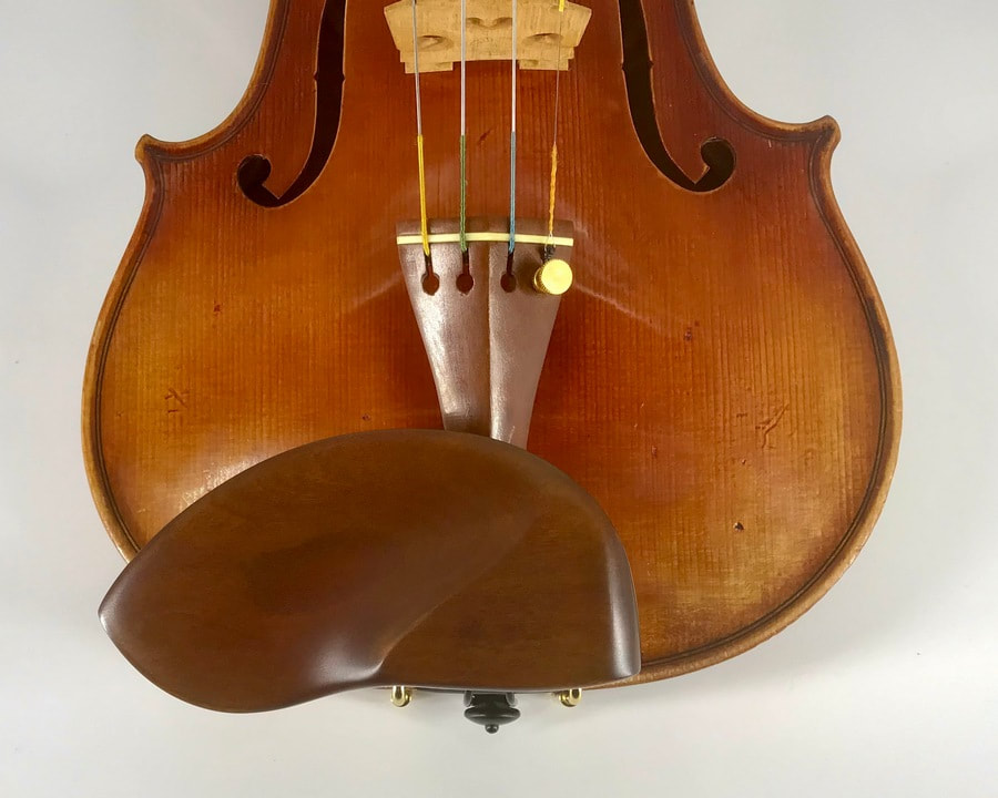 Boxwood Tall WAVE II violin chinrest