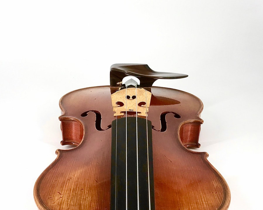 Rosewood Tall WAVE I violin chinrest