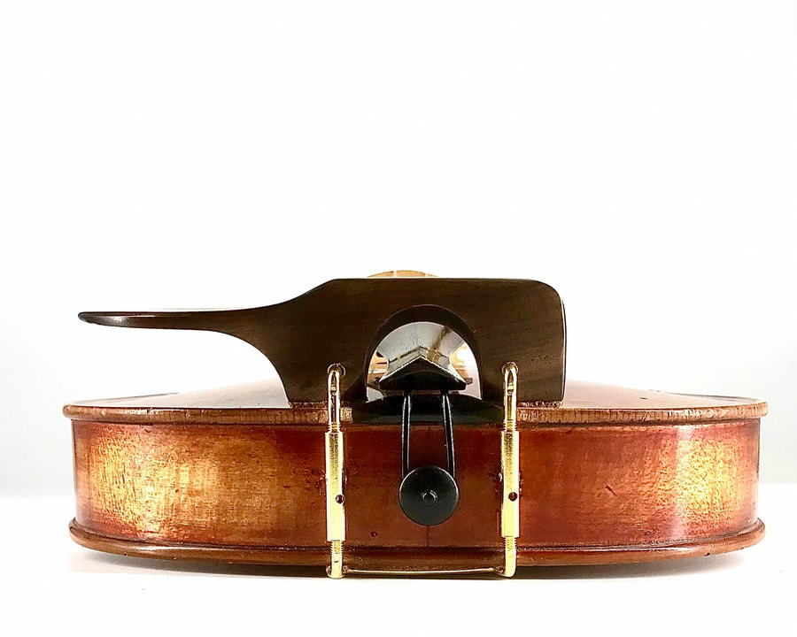 Rosewood Medium WAVE II violin chinrest