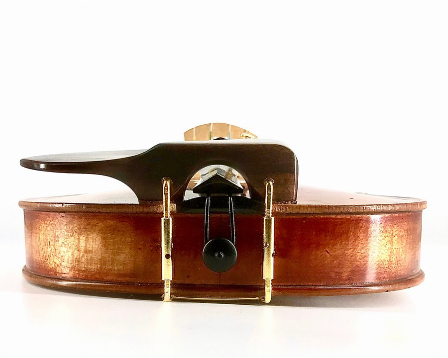 Rosewood Low WAVE II violin chinrest